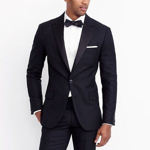 J. Crew Peak Lapel Tuxedo in Wool